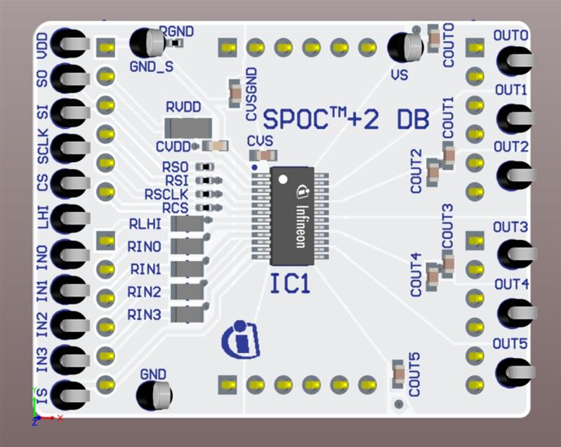 Infineon SPOC-2 DB BTS72220-4ESA Turkey