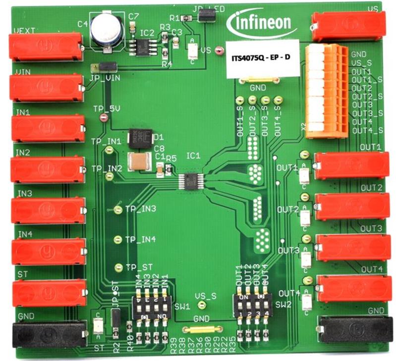 Infineon DEMOBOARD ITS4075Q Turkey