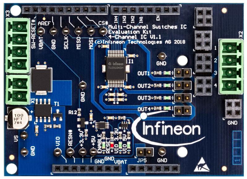 Infineon TLE9104SH_DEV_BOARD Turkey