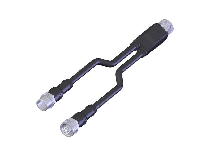 Euchner AC-YD-V0,2-SBB-158192 Y-distributor M12 with connecting cable, for IO-Link evaluation Turkey