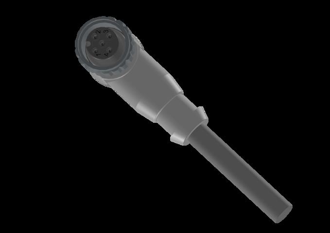 Euchner C-M12F05-05X034PU05,0-GA-136962 Connecting cable with angle plug connector M12, 5-pin, 5 m Turkey