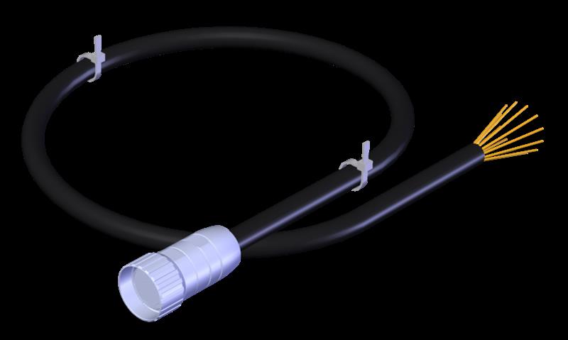 Euchner C-M27F26-PU05,0-MA-111998 Connecting cable with plug connector RC26, 26-pin, 5 m Turkey