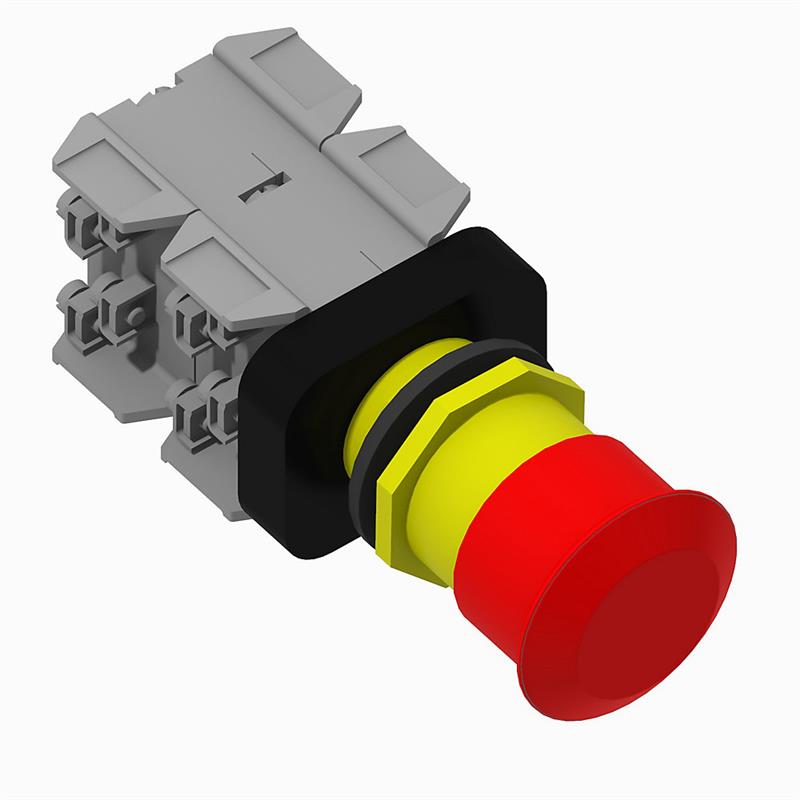 Allen Bradley 800H-TFRXT6C 30mm Trigger Action E-Stop 800H PB Turkey