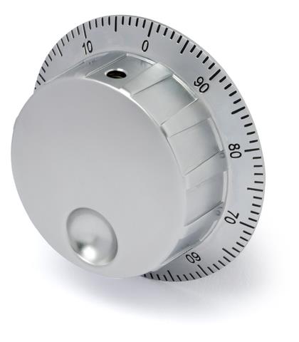 Euchner EINSTELLRAD HKB 66,5 METALL SIL/SW Metal dial for handwheel HKB, for installation in machine panel or HBA/HBM Turkey