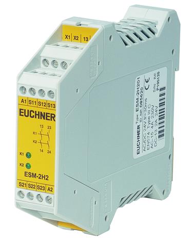 Euchner ESM-2H201 Safety relay ESM-2H , type IIIc evaluation unit for two-hand control Turkey