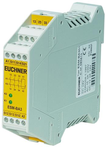 Euchner ESM-BA302 Basic device ESM-BA3, 3 safety contacts, 1 auxiliary contact, cat 4 Turkey