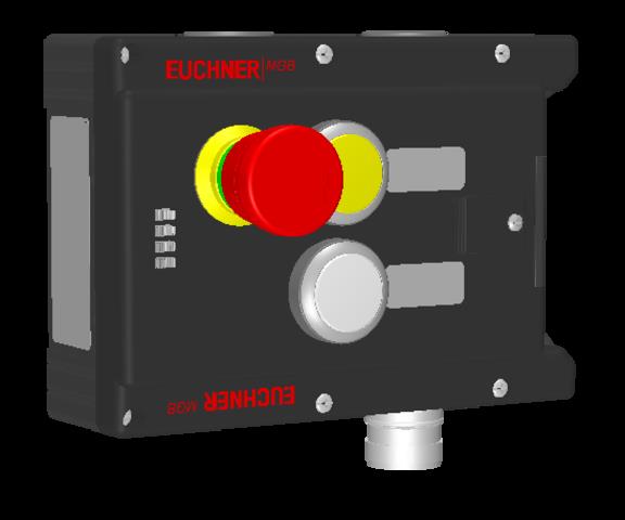 Euchner MGB-L0-ARA-AA2A1-S1-R-116300 Interlocking module MGB-L0-ARA, with 2 pushbuttons, emergency stop, incl label carrier, RC18 Turkey