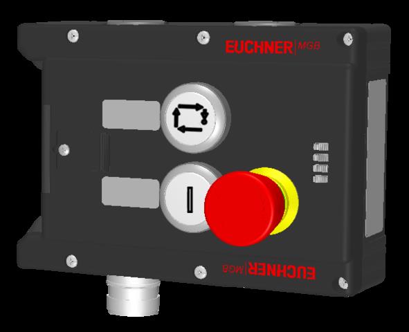 Euchner MGB-L0-ARA-AC4A1-S1-L-117085 Locking module MGB-L0-ARA (guard locking by spring force) with 2 pushbuttons, emergency stop, RC18 Turkey