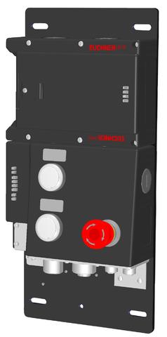 Euchner MGB-L0B-PNA-L-124128 Interlocking module and bus module MGB-L0-PN with 2 control elements, 7/8