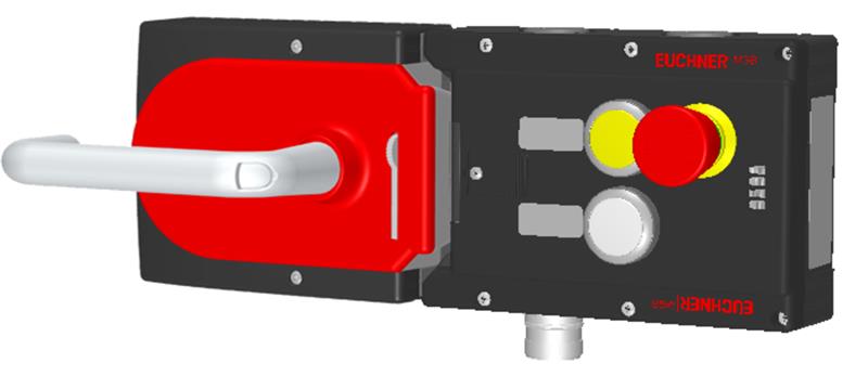 Euchner MGB-L0H-ARA-L-110958 Interlocking set MGB-L0H-ARA, with 2 pushbuttons, emergency stop, incl label carrier, RC18 Turkey