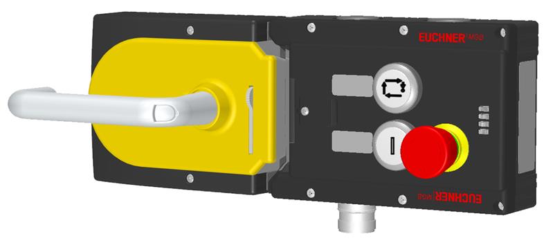 Euchner MGB-L0H-ARA-L-117086 Interlocking set MGB-L0H-ARA, with 2 pushbuttons, emergency stop, incl label carrier, RC18 Turkey