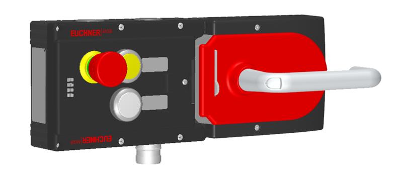 Euchner MGB-L0H-ARA-R-110955 Interlocking set MGB-L0H-ARA, with 2 pushbuttons, emergency stop, incl label carrier, RC18 Turkey