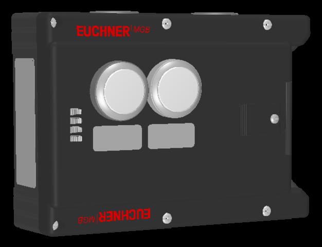 Euchner MGB-L1-ARA-AL1A1-M-R-121100 Locking module MGB-L1-ARA (guard locking by spring force) with 2 pushbuttons incl label carrier Turkey