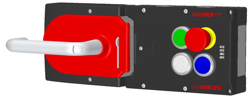 Euchner MGB-L1H-ARA-L-117231 Locking set MGB-L1H-ARA (guard locking by spring force) with 3 pushbuttons, emergency stop Turkey