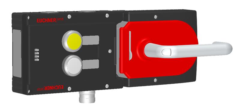 Euchner MGB-L1H-ARA-R-111655 Locking set MGB-L1H-ARA (guard locking by spring force) with 2 pushbuttons, incl label carrier, RC18 Turkey
