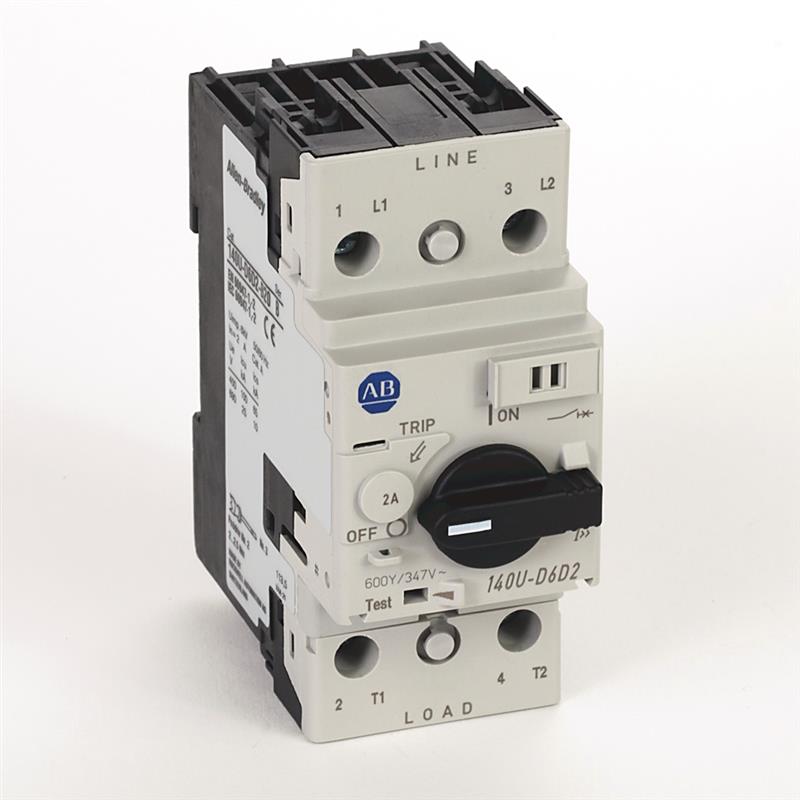 Allen Bradley 140U-D6D2-B20 Circuit Breaker 2-Pole 2 A UL 489 Turkey