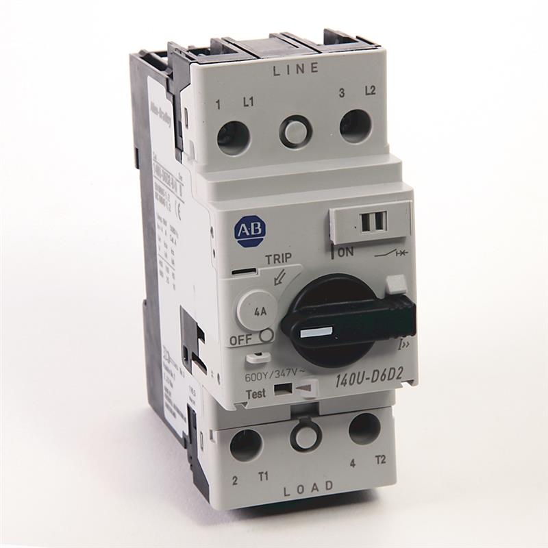 Allen Bradley 140U-D6D2-B40 Circuit Breaker 2-Pole 4 A UL 489 Turkey
