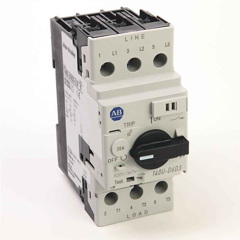 Allen Bradley 140U-D6D3-C20 Circuit Breaker 3-Pole 20 A UL 489 Turkey