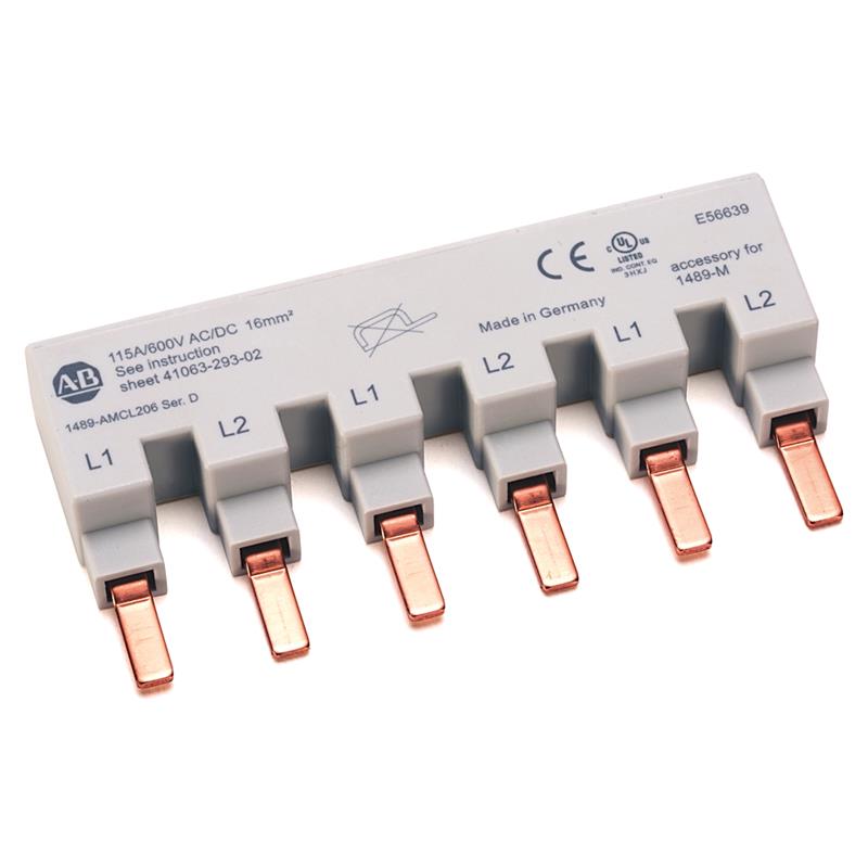 Allen Bradley 1489-AMCL206 MCB bus bar for use with 1489 MCB Turkey