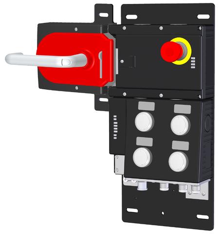 Euchner MGB-L1HB-EIA-L-136389 Locking set MGB-L1-EI (guard locking by spring force) with 4 pushbuttons, emergency stop Turkey
