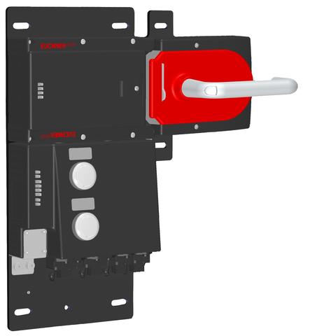 Euchner MGB-L1HB-PNA-R-121832 Locking set MGB-L1-PN (guard locking by spring force) with 2 control elements, push-pull plug Turkey