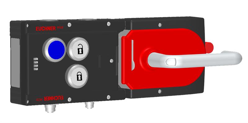 Euchner MGB-L1HE-APA-R-156002 Locking set MGB-L1HE-APA, (guard locking by spring force) with 3 pushbuttons, 2 x M12 Turkey