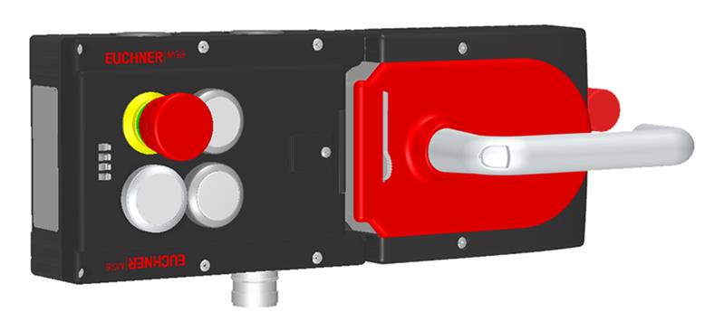 Euchner MGB-L1HE-APA-R-158118 Locking set MGB-L1H-APA (guard locking by spring force) with 3 pushbuttons, emergency stop, RC18 Turkey