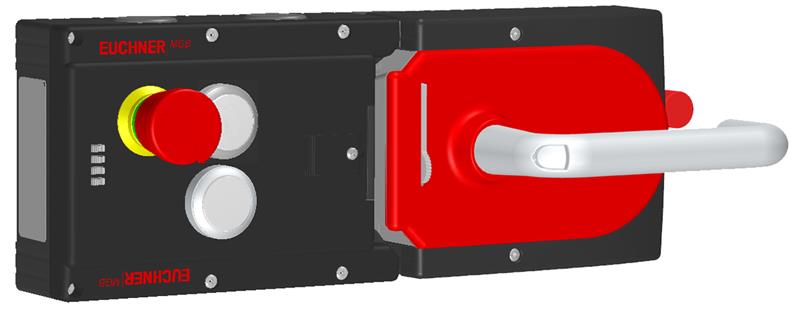 Euchner MGB-L1HE-ARA-R-121236 Locking set MGB-L1HE-ARA, (guard locking by spring force) with 2 pushbuttons, emergency stop Turkey