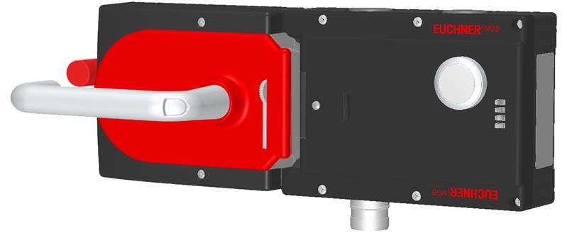 Euchner MGB-L1HE-ARC-L-121042 Locking set MGB-L1HE-ARC (guard locking by spring force) with 1 pushbutton, RC18, multicode Turkey