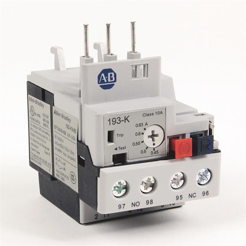 Allen Bradley 193-KA63 193-K Mini Bimetallic Overload Relay Turkey