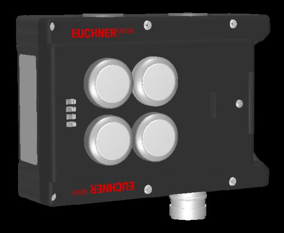 Euchner MGB-L2-ARA-AP1A1-S1-R-121351 Locking module MGB-L2-ARA, (guard locking by solenoid force) with 4 pushbuttons, RC18 Turkey