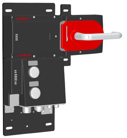 Euchner MGB-L2HB-PNA-R-125574 Locking set MGB-L2-PN (guard locking by solenoid force) with 2 control elements, 7/8