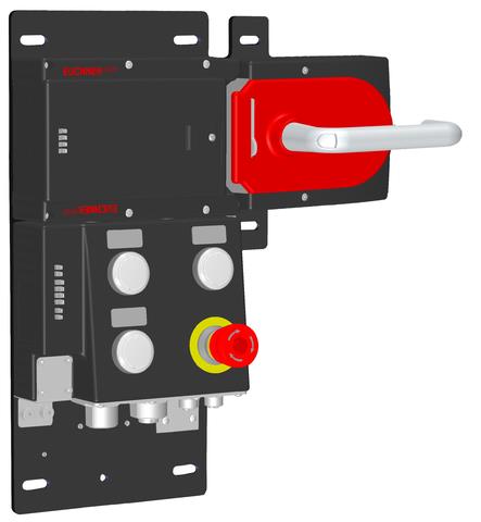 Euchner MGB-L2HB-PNC-R-122902 Locking set MGB-L2-PN (guard locking by solenoid force) with 4 control elements, 7/8