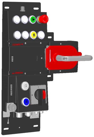 Euchner MGB-L2HECB-PNA-R-157122 Locking set MGB--PN with 11 controls and indicators, 7/8