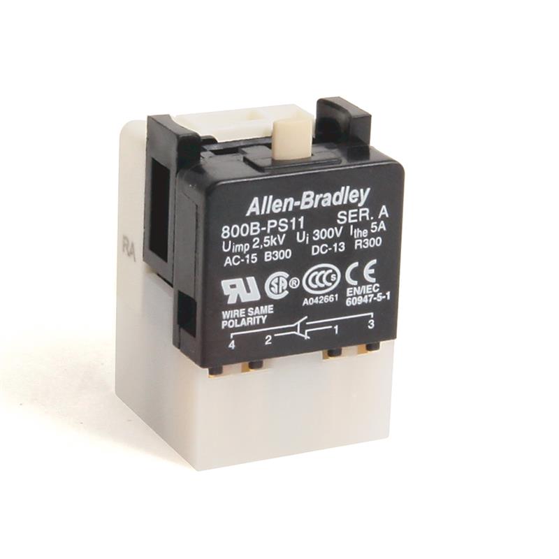 Allen Bradley 800B-PS11 800B 16 mm Push-Button Contact Block Turkey