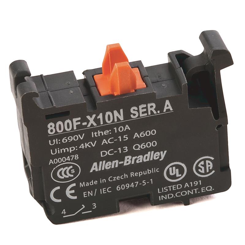 Allen Bradley 800F-X10N Contact Block Turkey