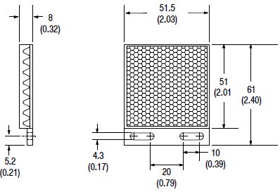 Allen Bradley 92-109 Reflectors for Photo Sensor Turkey