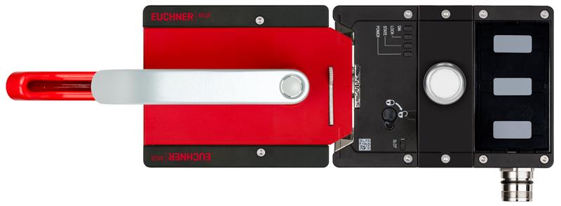 Euchner MGB2-L1HE-BP-M-S2-RY-L-164745 Complete set MGB2-L1-BP (M23, 1 pushbutton, closed-circuit current principle, door hinge on left) Turkey