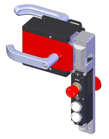 Euchner MGBS-P-L2HE-AR-U-L-SH-164689 MGBS set AR, M23, emergency stop, 2 pushbuttons, with escape release, door hinge on left Turkey