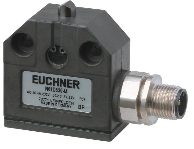 Euchner N01D550-MC1526 Precision single limit switch N01, chisel plunger, plug connector M12 Turkey