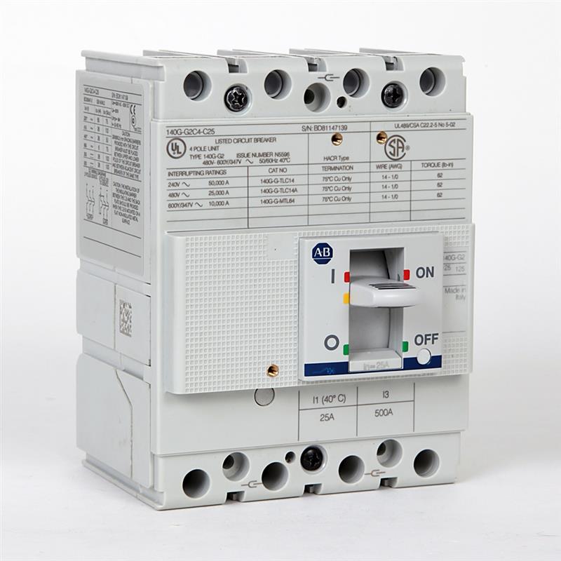 Allen Bradley 140G-G2C4-C35 140G 125A Frame Molded Case Ckt-Bkr Turkey