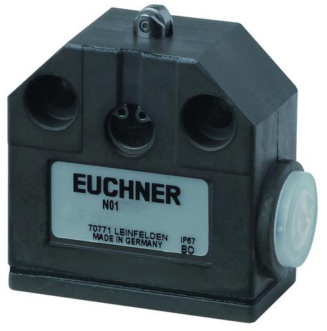 Euchner N01R593-M Precision single limit switch N01, roller plunger, for temperature up to 140°C Turkey