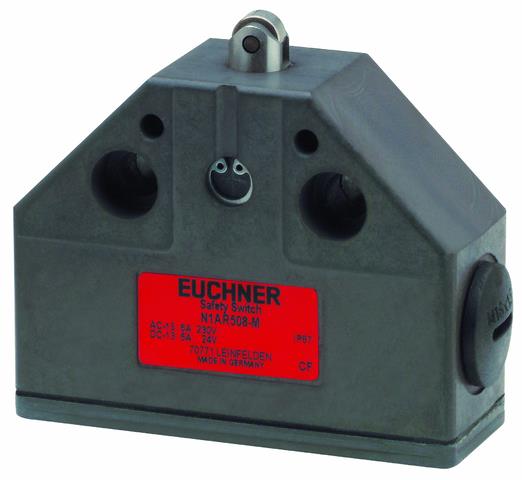 Euchner N1AR508-M Single hole fixing limit switch N1AR/AB, roller plunger Turkey