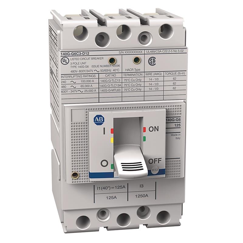 Allen Bradley 140G-J15F4-D15 140G 160A Frame Molded Case Ckt-Bkr Turkey