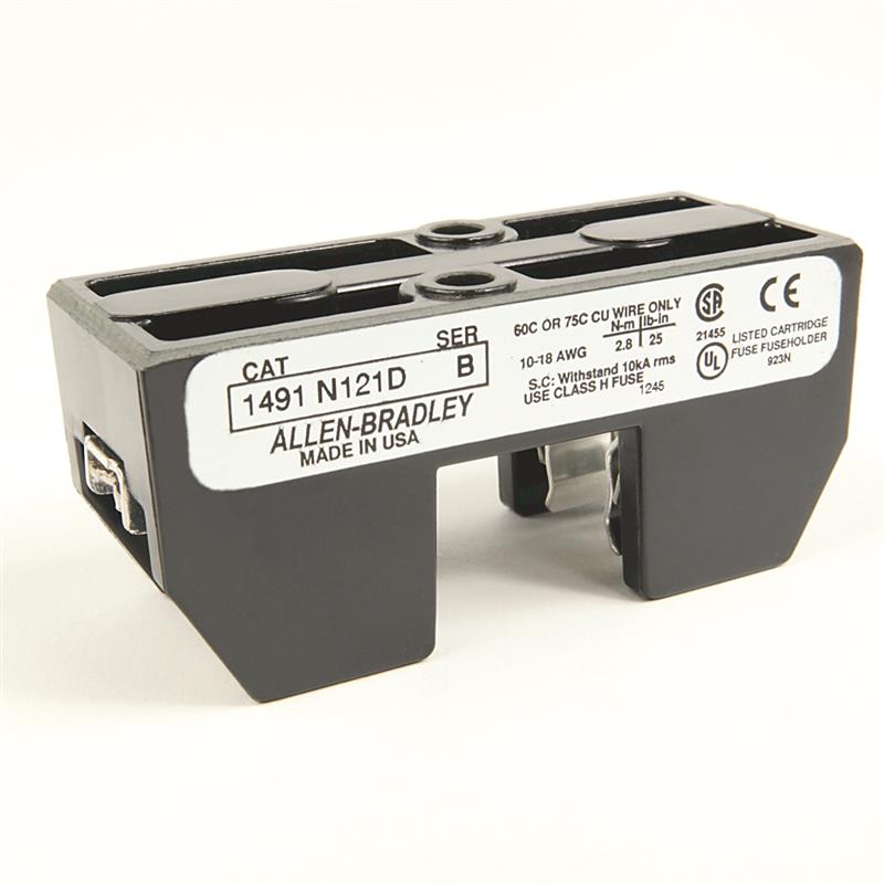 Allen Bradley 1491-N125 3 Pole 250V 30 A Fuse Block Turkey