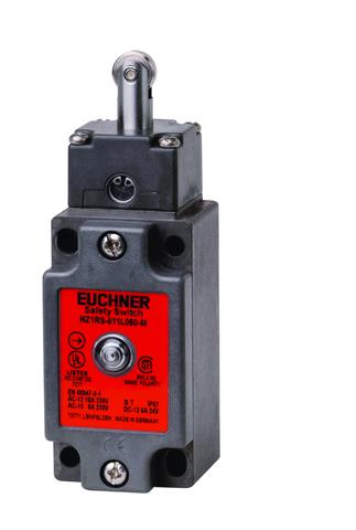 Euchner NZ1RS-511L060GE-M Safety switch NZRS, roller plunger, steel roller ø 12 mm Turkey