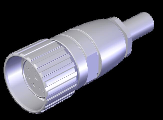 Euchner P-M23F09-106597 Plug connector M23, 9-pin Turkey