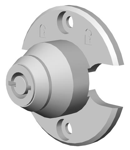 Euchner SCHLOSS TX GLEICHSCHLIESSEND Lock for auxiliary release with automatic return for safety switches TX Turkey