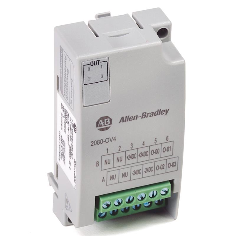 Allen Bradley 2080-OV4 Micro800 4 Point Sink Output Turkey