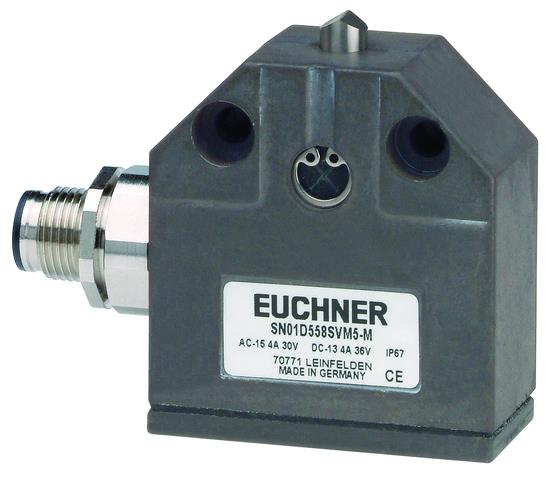 Euchner SN01D558SVM5-M Precision single limit switch SN01, chisel plunger, plug connector M12 Turkey
